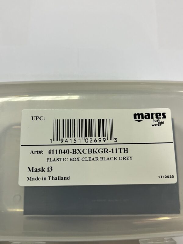 0-02-05-58432fb1e0431fa570f3cf2a12ba69cfa4d773bb5f13c5e2e43f0314fe49c17e_9ba3162099cb3f06 Mares i3 diving mask – Black/Grey Panoramic Wide Vision Dive Mask