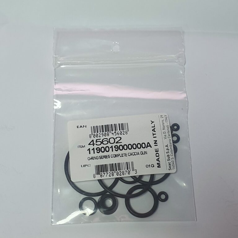 Seac sub CACCIA pneumatic gun service o-ring kit