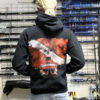 Deep Down Skull Flag Hooded