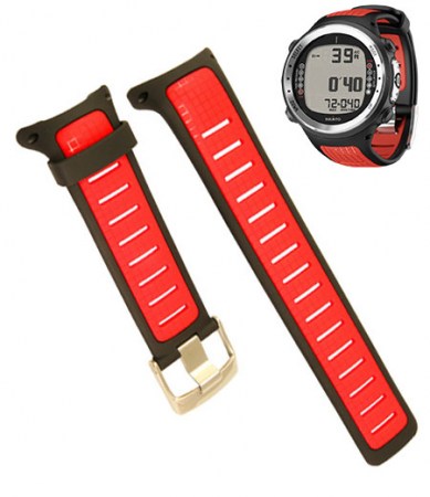 SUUNTO D4/D4I Red Rubber STRAP KIT
