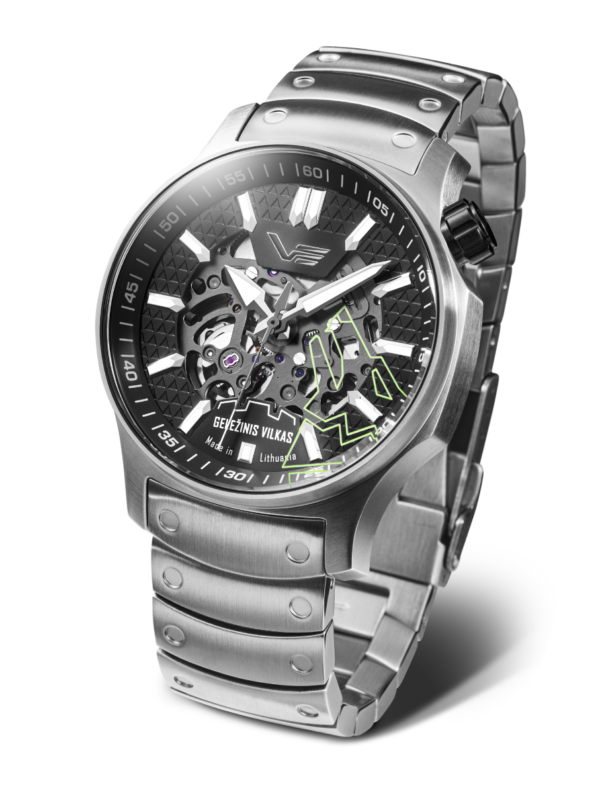 VOSTOK EUROPE GELEŽINIS VILKAS (IRON WOLF) NH72-592A706