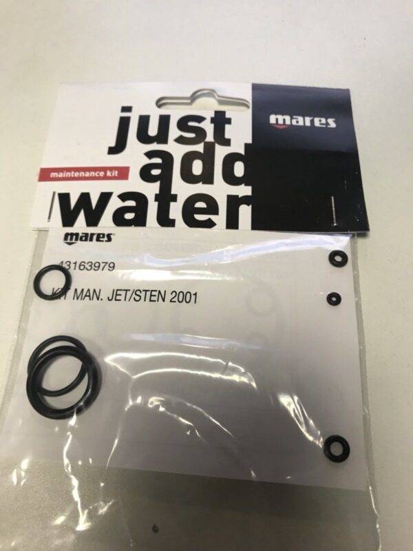 Mares pneumatic speargun Sten/jet Service O-RING kit