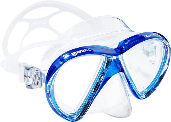 Mares X-VU clear/blue