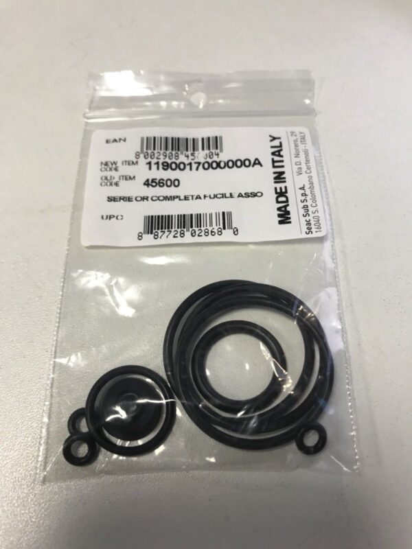 seac_sub_parts.jpg seac sub pneumatic gun service kit asso o-ring