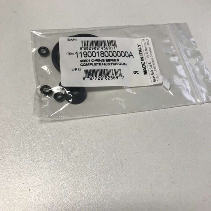 Seac sub hunter pneumatic gun service o-ring kit