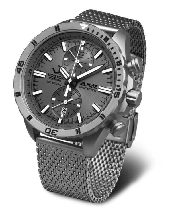 Vostok Europe Almaz Chronograph Titan 6S11-320H264