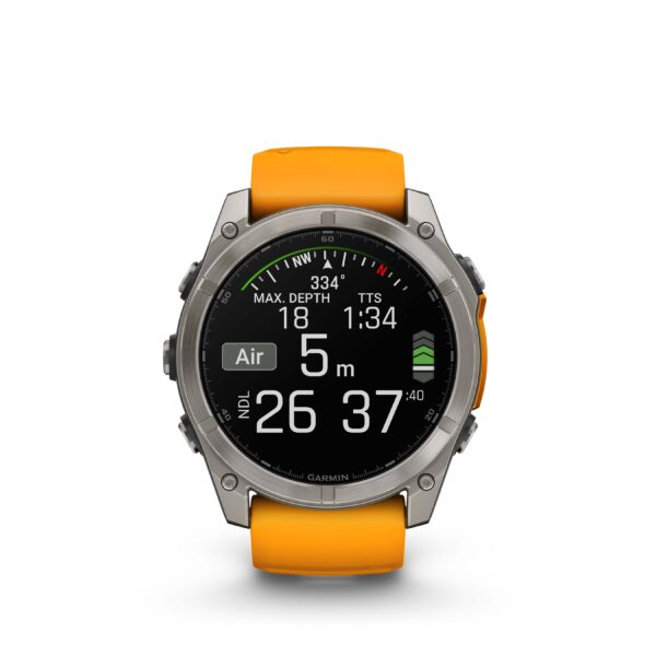 Garmin fenix 8  – 51 mm, AMOLED