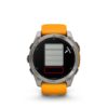 Fenix8_51_HR_Titanium_SparkOrange_Front_0007_fenix8_flashlight Garmin fenix 8 – 51 mm, AMOLED