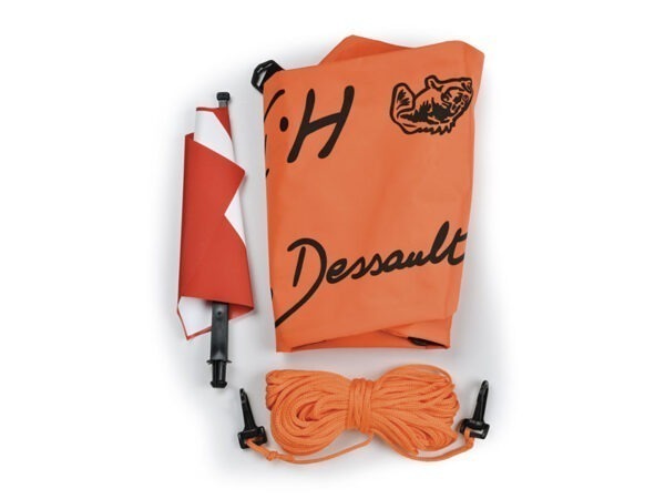 floating-safety-buoy-diving-accessory H. Dessault Buoy - Torpedo Master