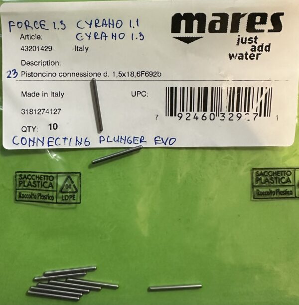 mares connecting plunger evo 43201429 Mares connecting plunger evo