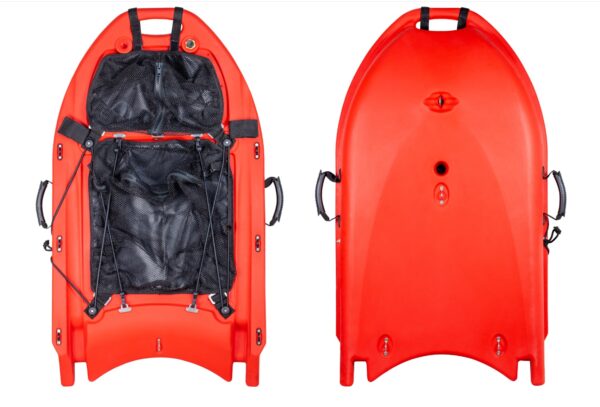 Rob Allen Banks Board showing mounted dive flag and vent plug