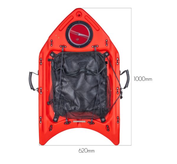 Diver carrying Rob Allen Banks Board with gear attached