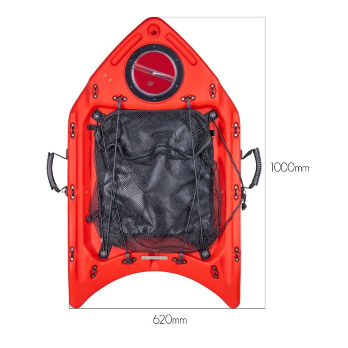 Diver carrying Rob Allen Banks Board with gear attached