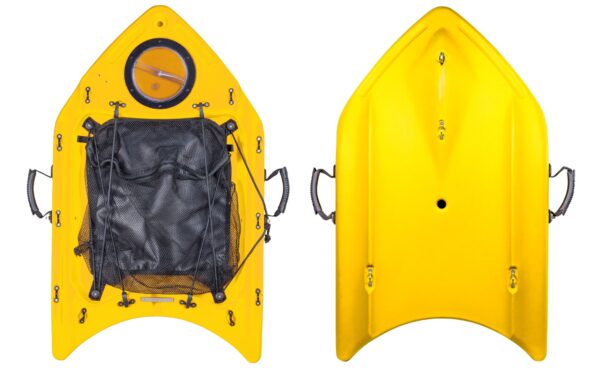Rob Allen Banks Board – top view showing central hatch compartment