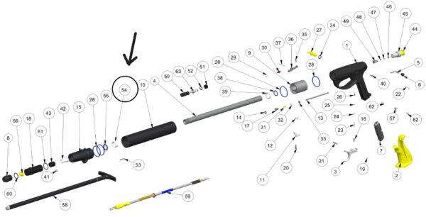 Mares bushing spare part for Cyrano 1.1 and more
