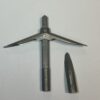 4DIVING SPEAR TIP 2.2 4diving stainless steel three-edged spear tip 12.5 cm