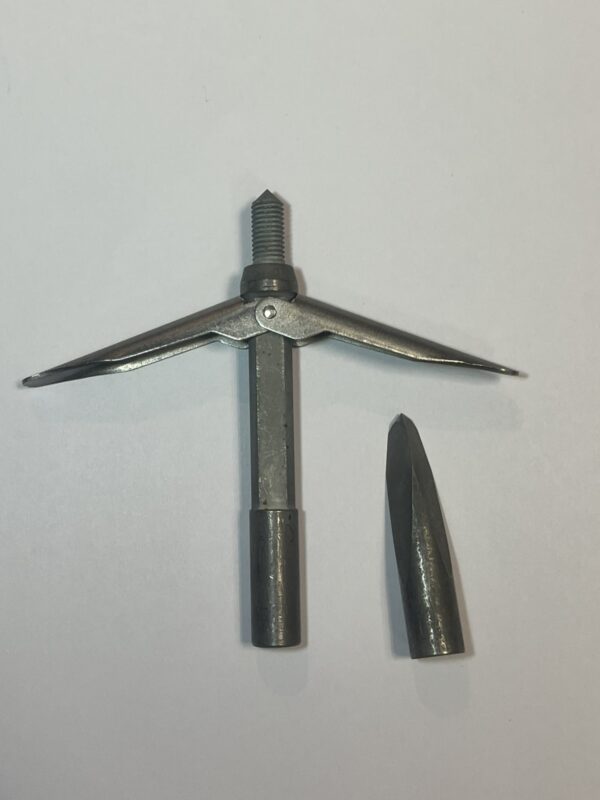 4DIVING SPEAR TIP 2.2 4diving stainless steel three-edged spear tip 12.5 cm