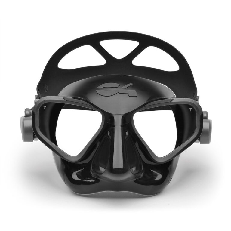 C4 Falcon Diving Scuba Spearfishing Freediving Apnea Mask - Black