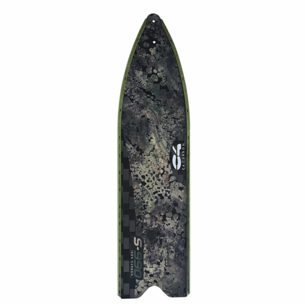 C4 carbon S990 Camu green fins