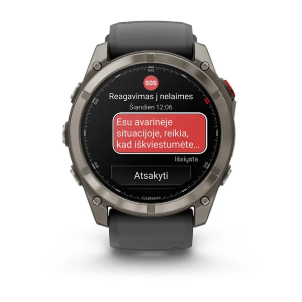 Garmin Fenix 8 Pro aktyvumo sekimo funkcijos