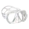 Mares mask xvision 4diving Mares X-Vision Diving Mask Clear White – Tempered Glass for Scuba and Snorkeling