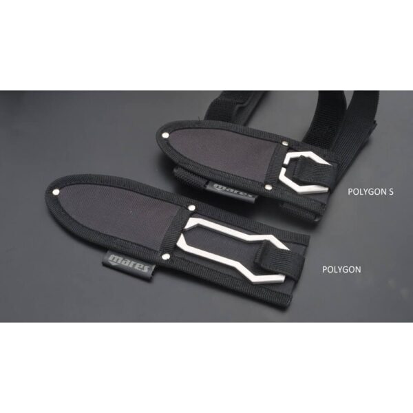 Mares polygon S 4diving Mares Hero Polygon S Diving / Spearfishing Knife - Stainless Steel second knife