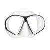 Mares Sealhouette Diving Mask White/black Tempered Glass for Snorkeling Scuba