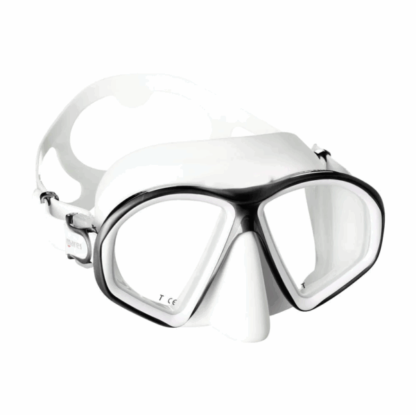 Mares Sealhouette Diving Mask White/black Tempered Glass for Snorkeling Scuba