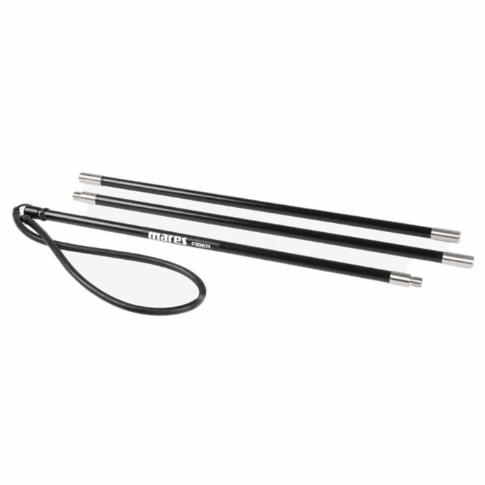 Hand Spear Fiber triple 4diving Mares Pure Passion Fiber Triple Hand spear, hand pole 5 prongs, spearfishing