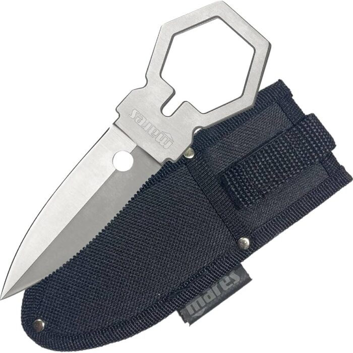 Mares polygon S 4diving2 Mares Hero Polygon S Diving / Spearfishing Knife - Stainless Steel second knife