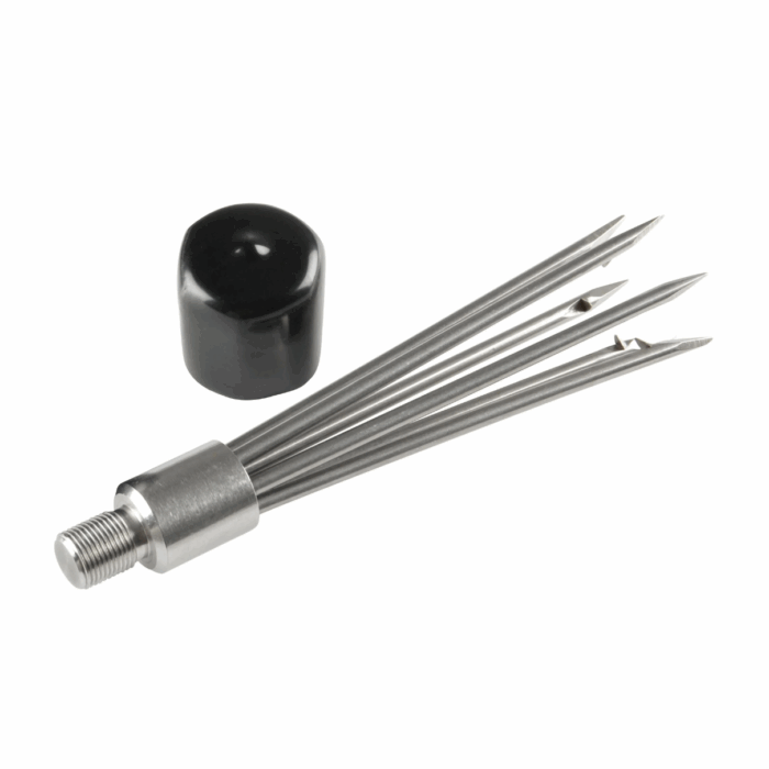 mares fiber head 5prgs 4diving Mares Pole Spear Fiber Head 5-Prongs – Stainless Steel Spearfishing Tip