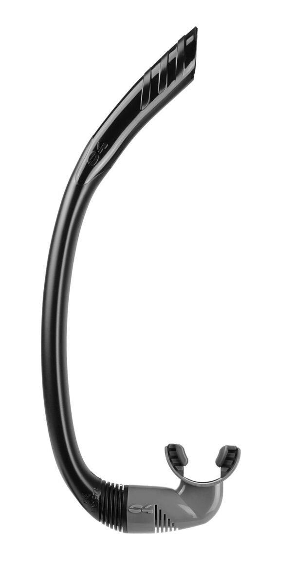C4 Carbon Meltemi Snorkel Black – Freediving, Spearfishing & Diving Snorkel