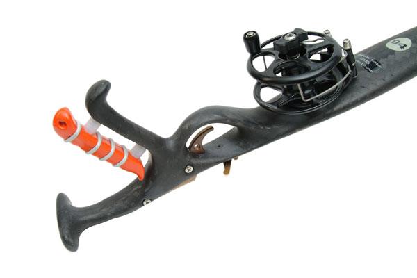 C4 Carbon reel MPL55 for spearfishing spearguns