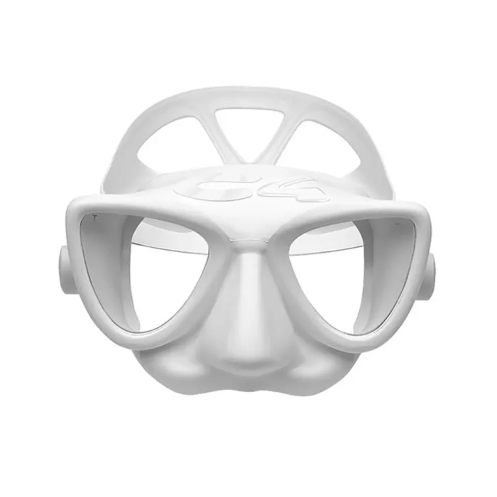 C4 Carbon Plasma XL White Diving Mask