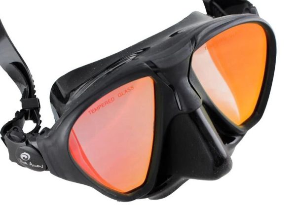 Rob Allen Cubera Red Tinted Lens Diving Mask (3)
