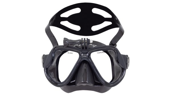 rob-allen-replay-mask-4diving.com- Rob Allen Replay with GoPro Adapter Diving Mask, Black